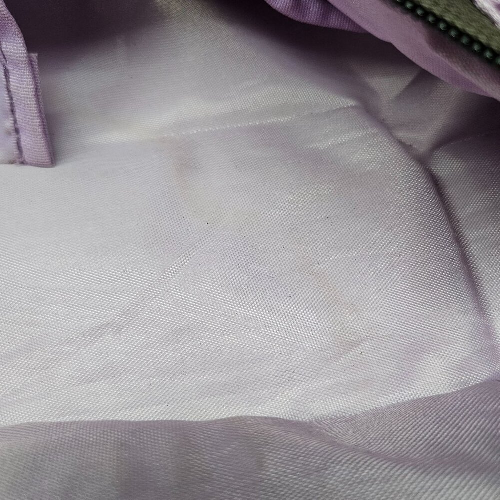 Puma Mesh Duffel Bag Purple Gym Pockets Shoulder Strap Handle - Picture 7 of 13